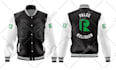 design your streetwear brand or merch varsity college jacket