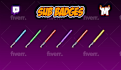 create express custom twitch sub badges