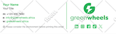 create clickable HTML email signature and template