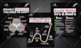 create social media post design for facebook, instagram