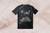 create a vintage edgy streetwear music band design