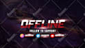 design a twitch offline screen