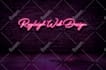 create custom neon logo or neon light sign