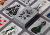 design poker playing cards with a custom card design