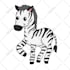 draw a cute cartoon animal mascot clipart character