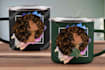 do african american character and tsirt mugs bags design
