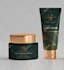 design minimalist cosmetic product label with 3d mockup