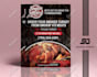 design modern, restaurant menu, food menu, flyer menu poster