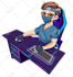 design a custom 2d vtuber character, live2d model png tuber