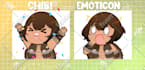 draw an cute chibi characters
