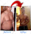 create or provide before and after diet pictures