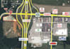 create real estate aerial maps with specific logo labels