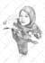 draw a stylish pencil portrait from your images