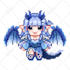 draw and rig a chibi vtuber model in pixel art style