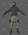 do a 3d character model