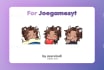 draw custom chibi twitch emotes and sub badges