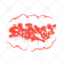 make graffiti tagging, typography and characters