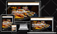 design restaurant website with online food ordering system
