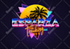 create miami vice 80s retro synthwave neon logo designs