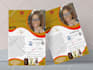 design professional artist, speaker, influencer one sheet, press kit, flyer