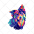 draw pop art of dog cat pet animal portrait