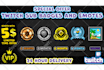 design twitch sub badges, twitch emotes, twitch badges
