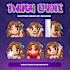 draw chibi twitch emotes, animated and sub badges for stream