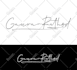 design handwritten, signature logo or autograph for any business