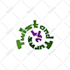 draw word art logo into a unique shape