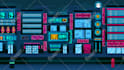 make pixel art background for you