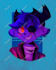 draw your oc furry with brilliant colors in my style