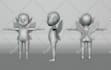 create cute characters, mascot, animal, 3d print, cartoon character in blender