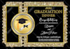 do design graduation party invitation card or announcement card