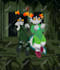 draw your character in homestuck style flat color