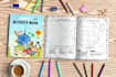 make activity mixed puzzle book sudoku word search crossword and mazes for KDP