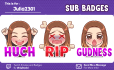 create custom twitch and discord emotes and sub badges