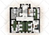 render a professional 2d floor plan in photoshop