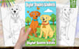 create coloring book for children and adults for kdp and etsy