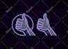 create custom neon logo or neon light sign