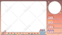 create cute twitch youtube streamer and vtuber overlays