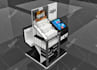 design exhibition booth, kiosk, 3d stand, virtual booth