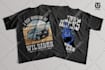 create custom western t shirt designs with vintage graphics