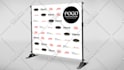 design a step and repeat backdrop