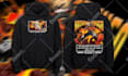 draw anime streetwear t shirt design for your brand