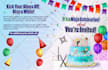 unique flyer brochure banner for kids