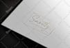 design script calligraphy stylish handwritten signature logo