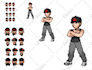 make custom pokemon trainer sprites