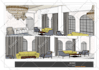 design interiors with 2d and 3d models