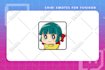 create chibi emote twitch, animated emotes, and sub badges