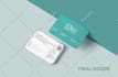 design a modern business card and stationeries
